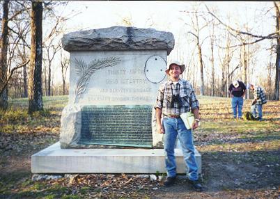 35th Ohio monument, Horseshoe Ridge, Chickamauga