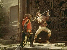 D'Artagnan fäktas med Jussac.