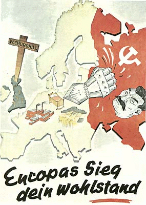 »Europas seger --- ditt välstånd« nazitysk affisch