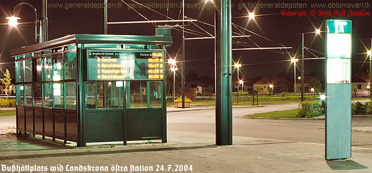 bild på Landskrona östra station 24.7.2004