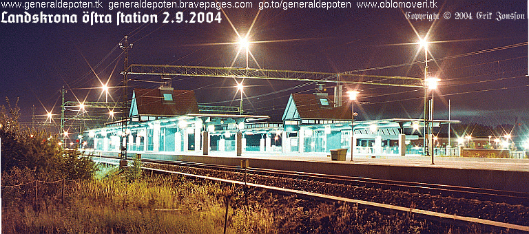 bild av X31 på Landskrona östra station 24.7.2004
