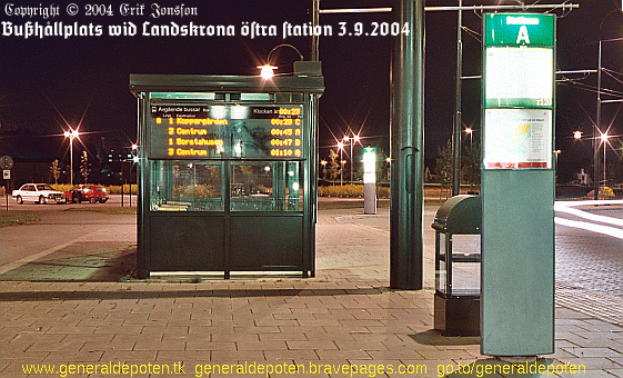 bild på Landskrona östra station 3.9.2004