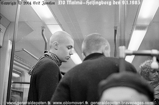 bild av X10 Malmö-Helsingborg 9.1.1983