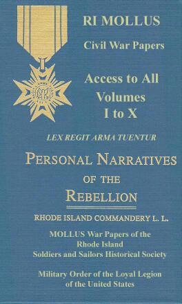 To Access RI MOLLUS Civil War Papers