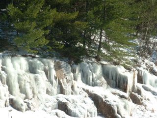 Ice Falls (on Parkway)