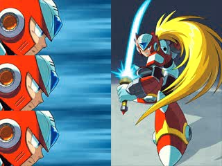 Triple takes of me!&nbsp; The Crimson Wonder!