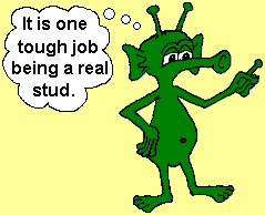A stud alien