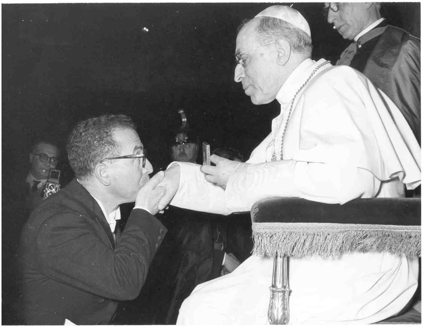 in Vaticano da Pio XII