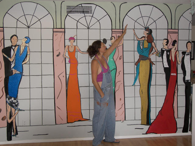 Greeting the Hostess