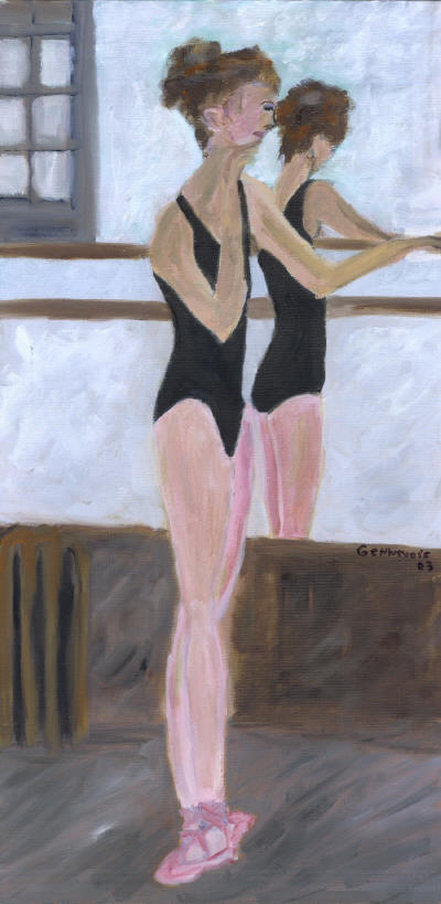 Dancer in Mirror