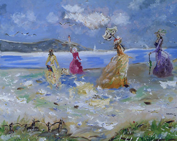 Victorian Beach Ladies