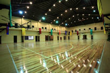 Covered Basketball court