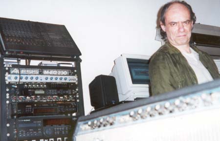 Lanny Gordin no est�dio!