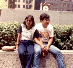 We loved just hanging around Chicago - Summer 1981