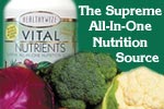 HealthyWize all organic nutritional supplements and whole food nutraceuticals
