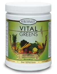 HealthyWize Vital Greens multiple vitamins and minerals pro line sports nutritional supplements