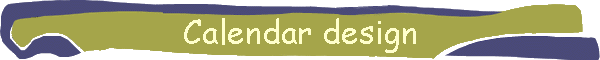 Calendar design