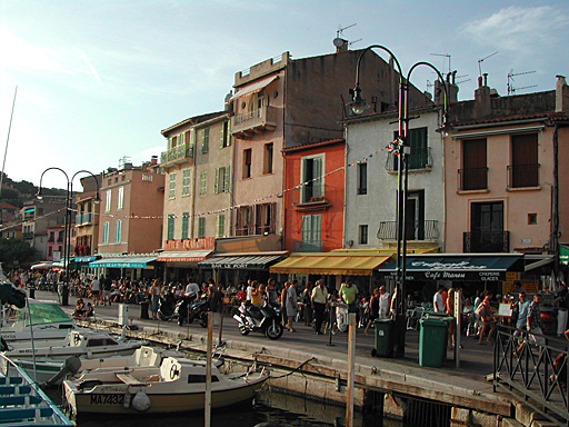 Cassis France (near Marseilles) and MOUSE HOLD - Aosta Italy's main piazza