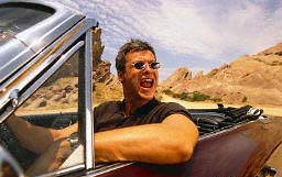 Dave in his convertible