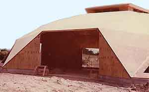 Harnett Dome opening