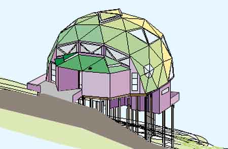 Pryke dome perspective