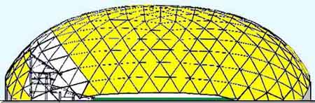 stadium dome elevation