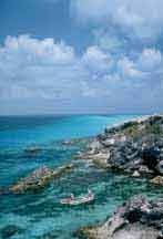 A lovely picture of the seashore.