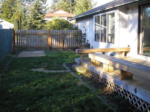 Back of the house
