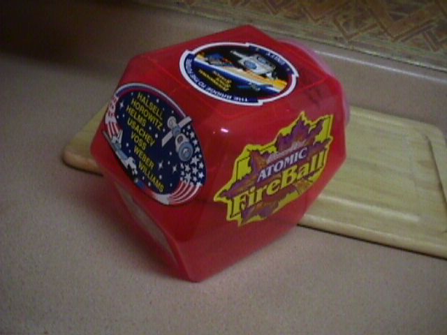 Fireball canister.