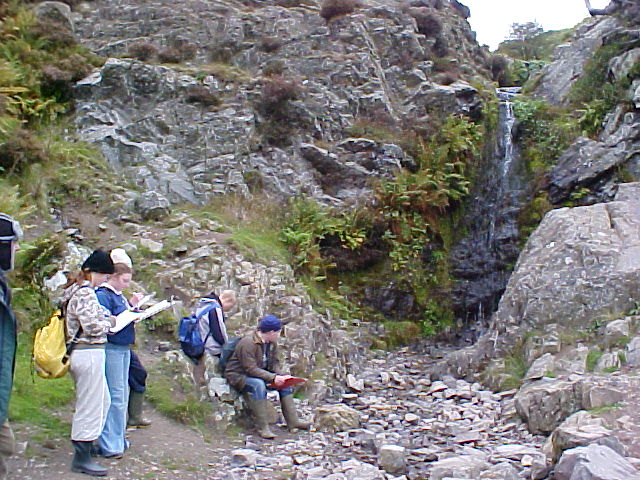light spout waterfall