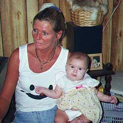 Savannah on Nanas Knee