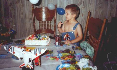 Photo of Tyler at 4