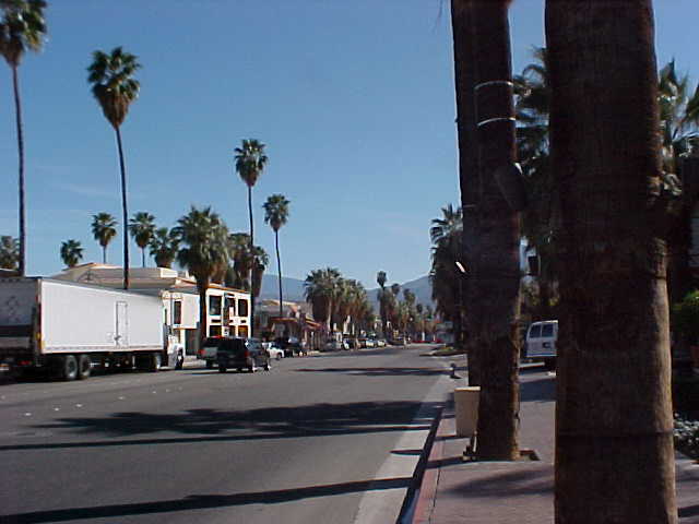 Palm Springs street view