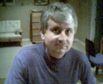 Me in navyblue turtleneck shirt, sitting