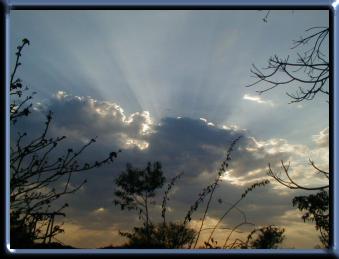 Coucher de soleil au Cameroun