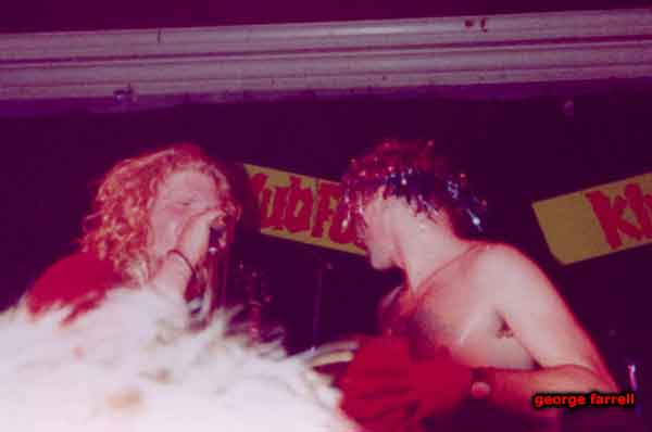 Stupids, Clarendon Ballroom,
Hammersmith, London, 1988