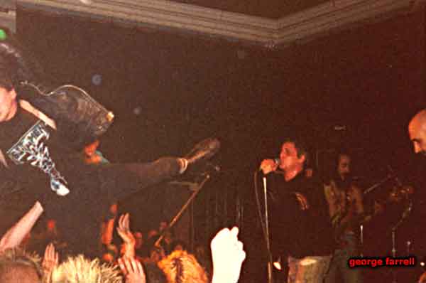 MDC, Clarendon Ballroom,
Hammersmith, London, 1987