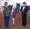 Lotsa Spots Alabama, tied for 2nd place Owner, Denise Dunkin & trainer Milda Minter