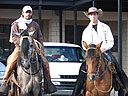Riders enjoy their Paso Finos