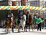GPFHA parade riders ready to please the crowds. Photo by Jo Beth Hudson. 