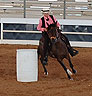 Arleen runs barrels on Catalina