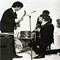 Playing 'If I Fell' on the set of AHDN