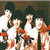 Holding roses