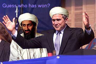 Bush and his new friend