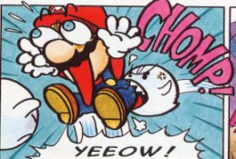 A painful Mario moment.