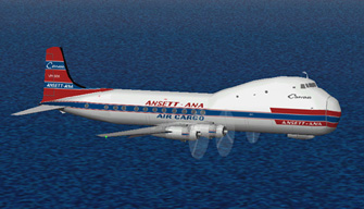 Carvair in Ansett's 1960's scheme