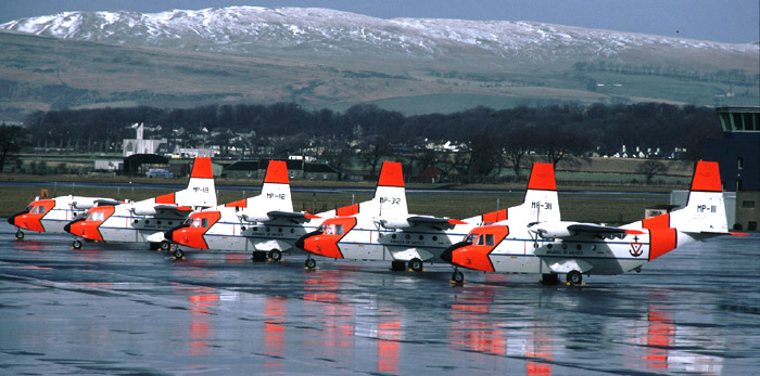 CASA 212s of the Mexican Navy at Glasgow
