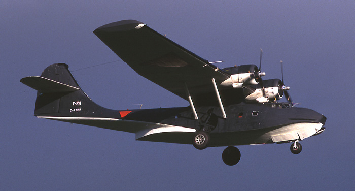 Canso landing at Glasgow