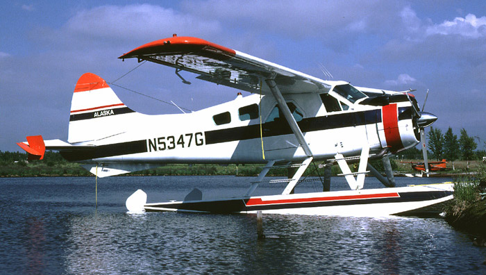 Civil Air Patrol DHC-2 Beaver at Lake Hood, Anchorage, AK
