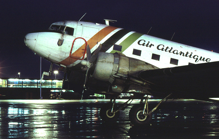 Air Atlantique DC3 
 at Glasgow 